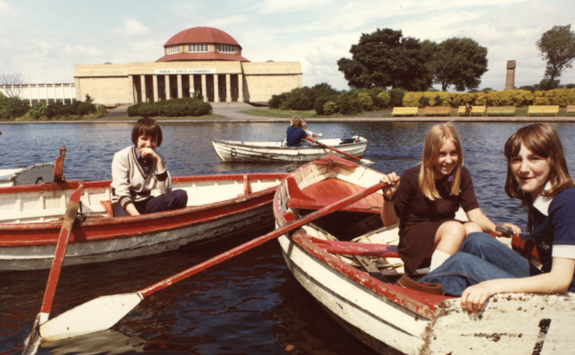 Boating Lake in Exhibition Park